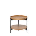 Mesa de centro Adrian Roble 50 × 50 cm de Somcasa Vlc