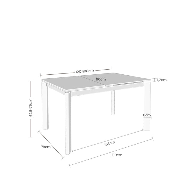 Mesa Constance Creta Metal | composición decorativa | Somcasa Vlc | 00MS218067 | imagen 8