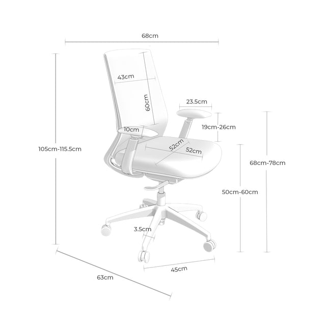 Silla Oficina Lancaster Gris | imagen de ambiente | Somcasa Vlc | 00OF102021 | imagen 6