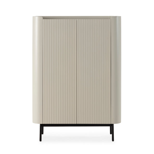 Mueble Auxiliar Willa 100 Crema, detalle del diseño