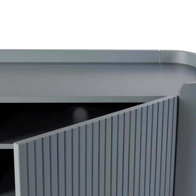 Mueble TV Willa 180 Azul, detalle del diseño