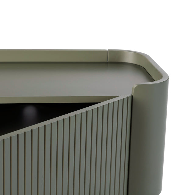 Mueble TV Willa 180 Verde, detalle del diseño