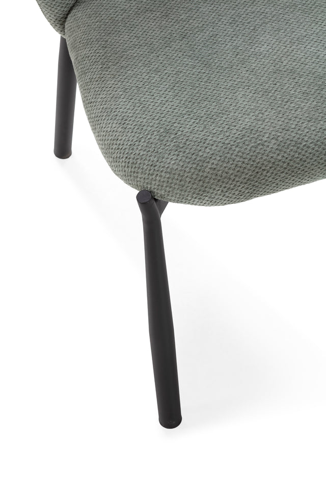 Silla Tapizada Ginny Verde Menta, vista adicional