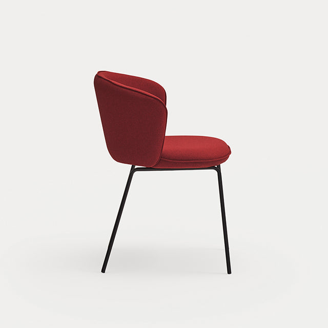 Silla de Comedor Tapizada Add Roja