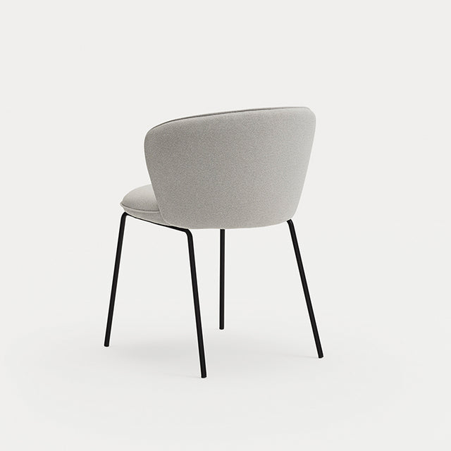 Silla de Comedor Tapizada Add Gris
