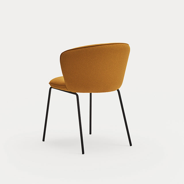 Silla de Comedor Tapizada Add Mostaza