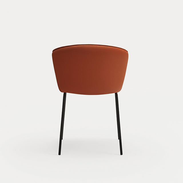 Silla de Comedor Tapizada Add Terracota